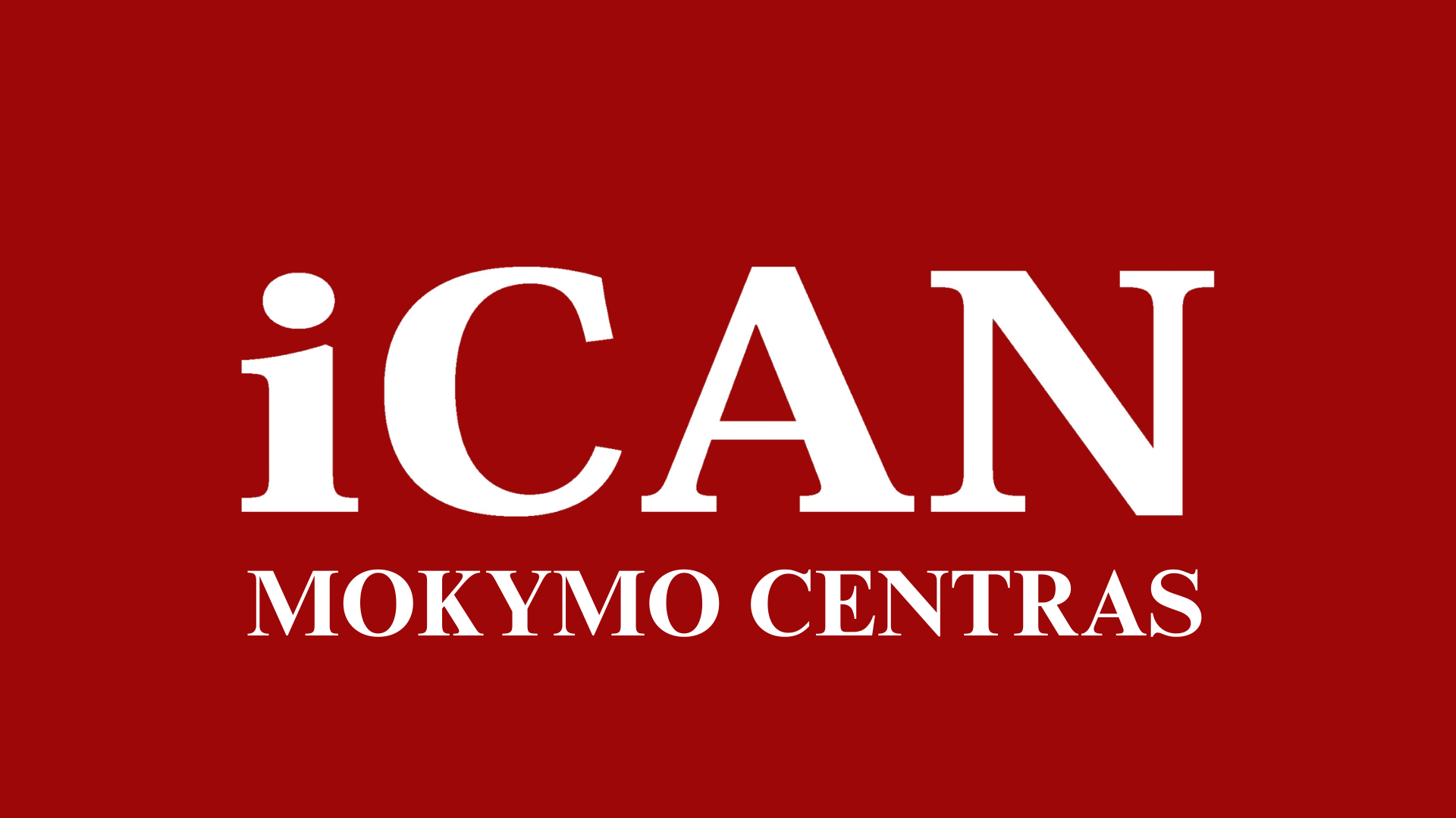iCAN Mokymo Centras